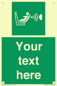 Custom safe condition child seat presence orientation detection system
